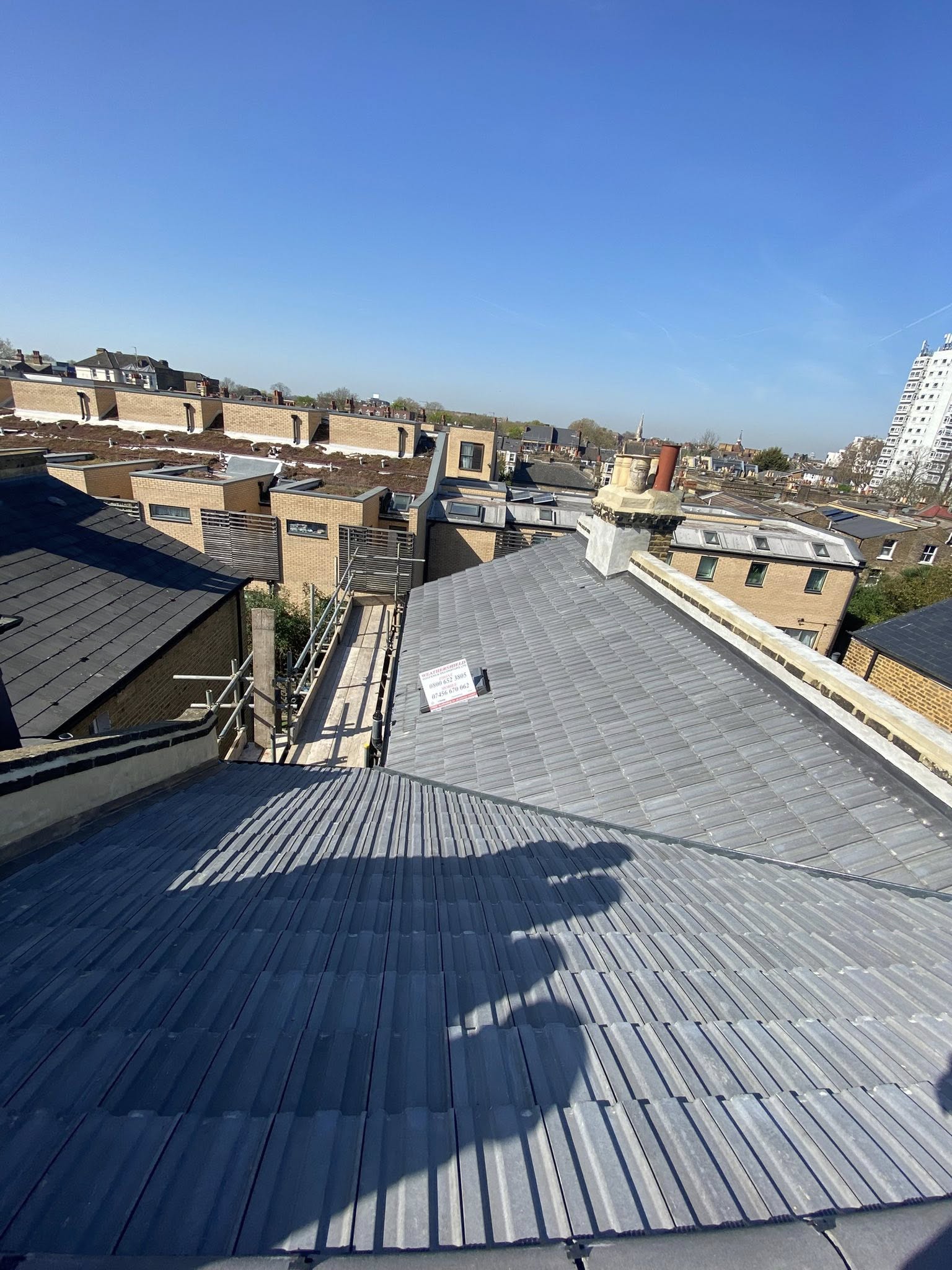 Premium roofing job